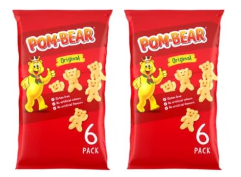 Pom-Bear Original Potato Snacks, Gluten-Free, No Artificial Colours or Flavours