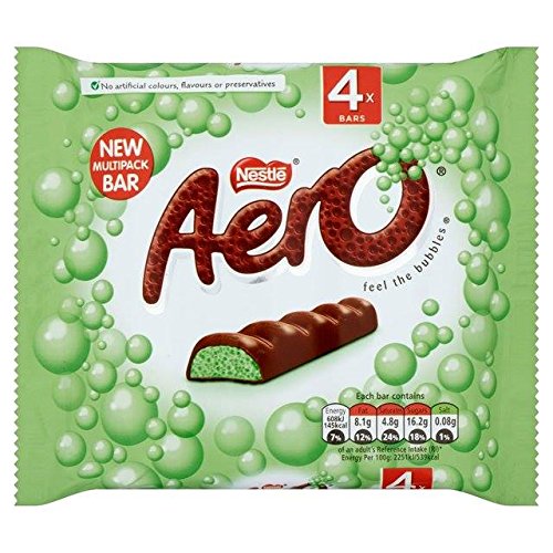 Aero Peppermint Bubbly Bar Multipack 4 x 27g