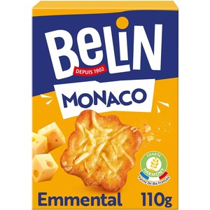 Belin Crackers Monaco Emmental 110g