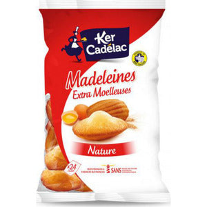 Ker Cadelac Madeleines Coquilles 24x Individually Wrapped 600g