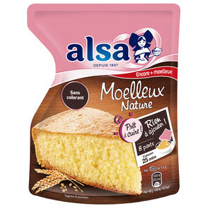 Alsa Moelleux Prêt à Cuire Nature (Doypack) 500g