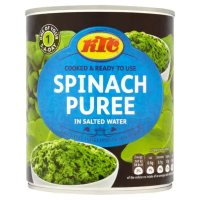 KTC Spinach Puree In Salted Water, 795g