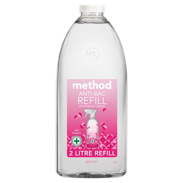Method Antibacterial All Purpose Cleaner Refill Rhubarb 2L