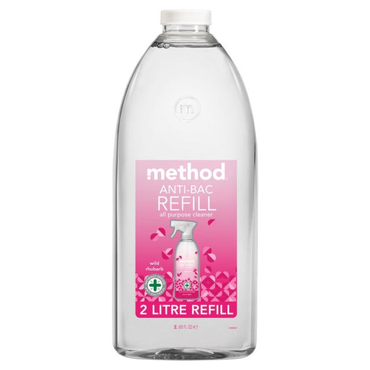 Method Antibacterial All Purpose Cleaner Refill Rhubarb 2L