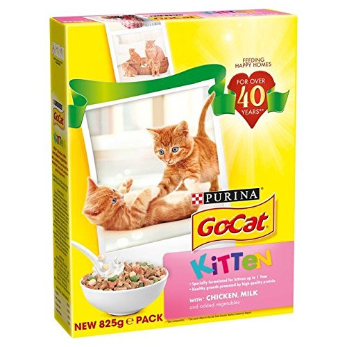Go-Cat Kitten with Chicken, Milk & Added Vegetables 825g