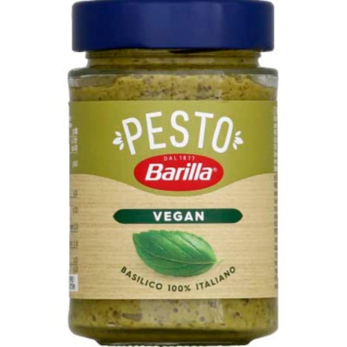 Barilla Pesto Basil Vegan – 195g Pot