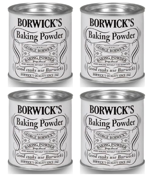 Borwick's Baking Powder, 180g - (Pack of 4)