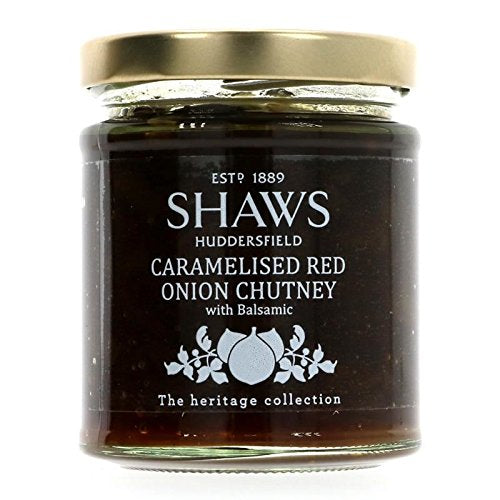 Shaws | Caramelised Red Onion Chutney | 1 x 195g