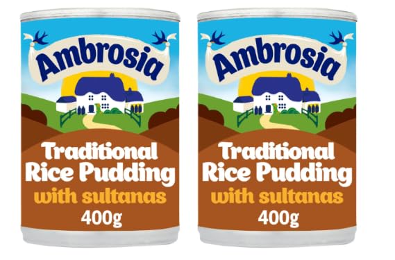 Ambrosia Traditional Rice Pudding with Sultanas