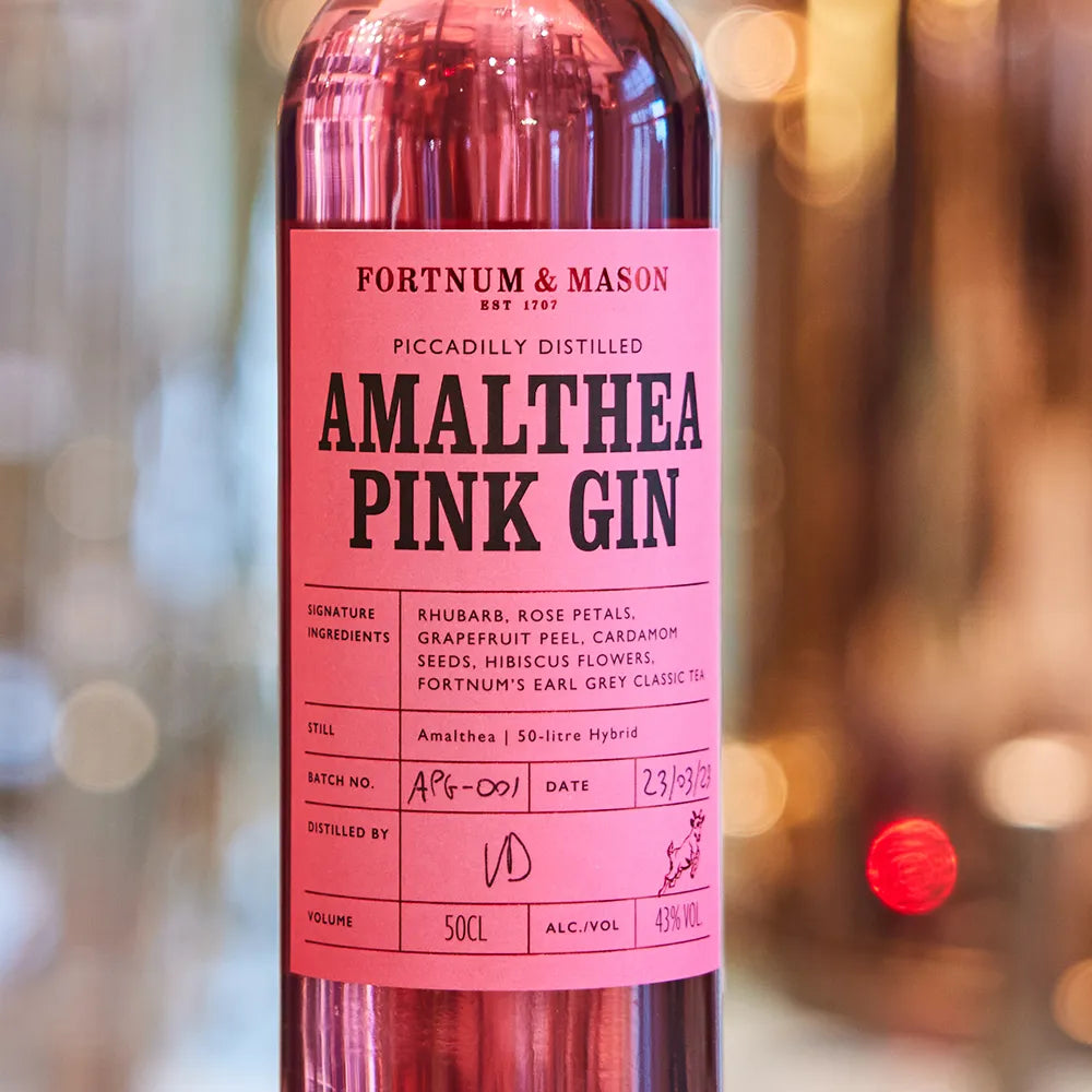 Fortnum's Amalthea Pink Gin, 50cl
