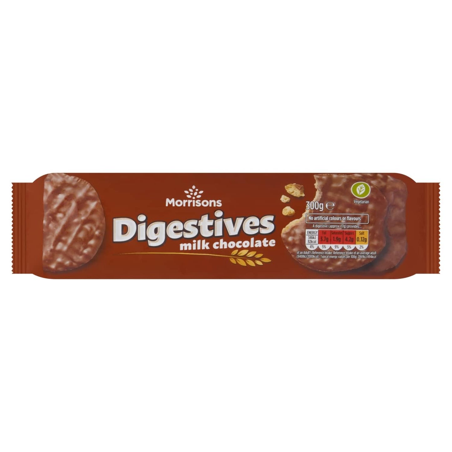 Morrisons Milk Chocolate Digestives 300g