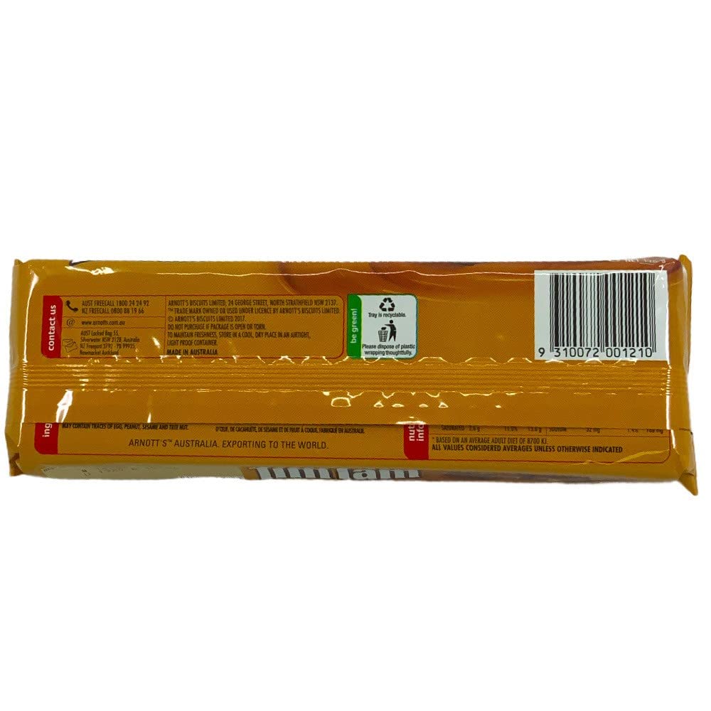 TimTams Arnotts Chewy Caramel Biscuit, 175 g