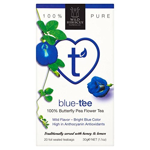 Wild Blue Pea Hibiscus Tea 20 per Pack