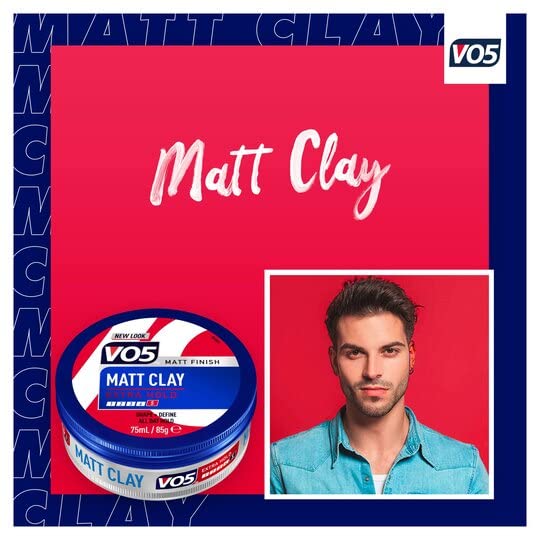 VO5 Matt Hair Clay, 75ml