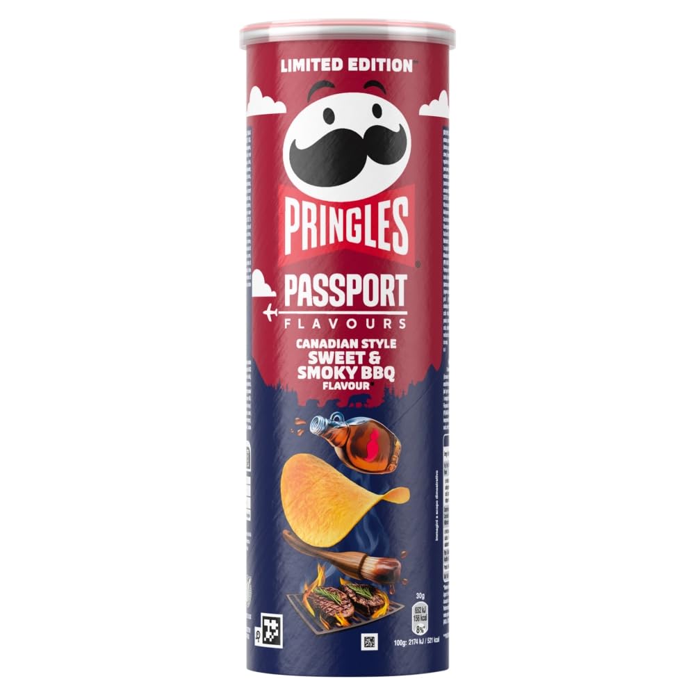 Pringles Passport Sweet & Smokey BBQ 165g