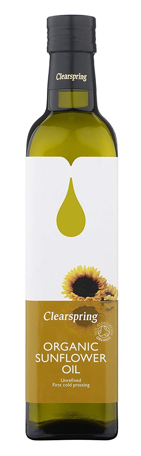 Clearspring Organic Cold Pressed Sunflower Oil 500ml