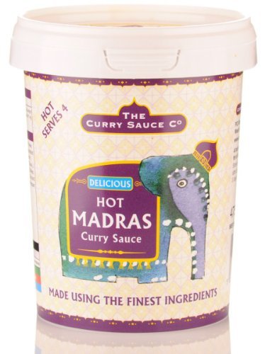The Curry Sauce Co Hot Madras Curry Sauce 475g
