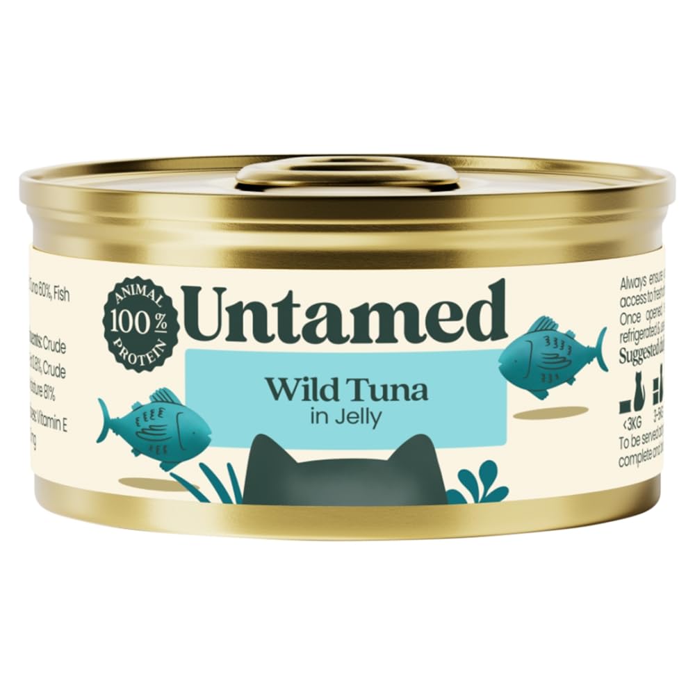 Untamed Wild Tuna in Jelly Cat Food 75g