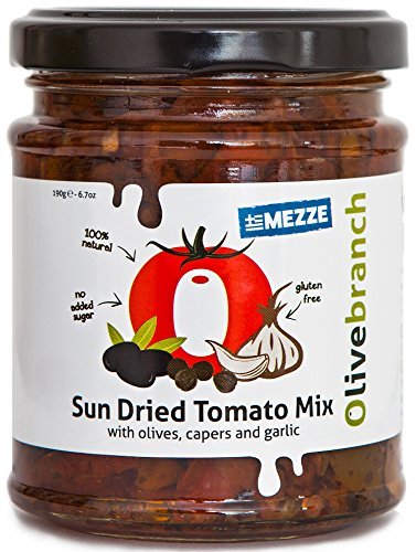 Olive Branch Mezze Sun Dried Tomato Mix 190g by The Olive Branch