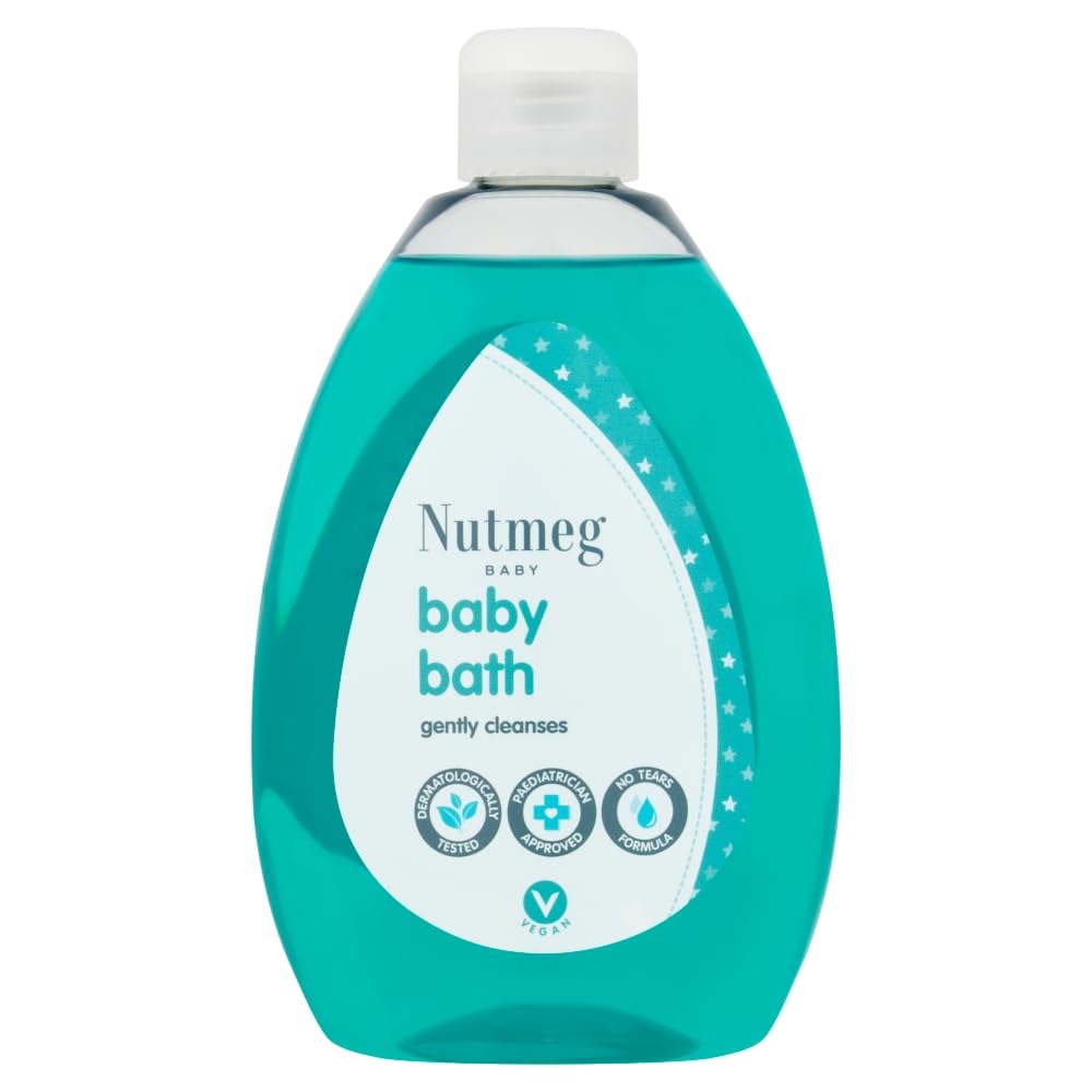Nutmeg Baby Bath, Vegan, 500ml