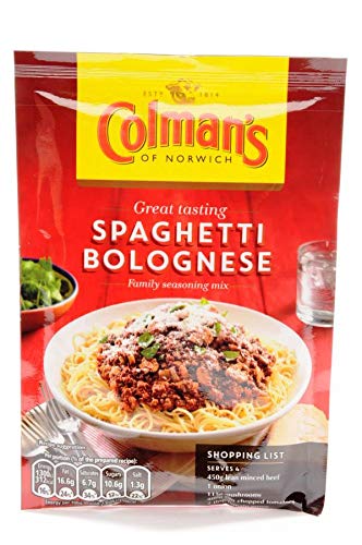 Colmans Packet Sauces (Spaghetti Bolognaise Mix 3 x 45g)