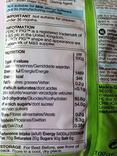 Marks & Spencer Percy Pig Soft Gums, 100g x 3