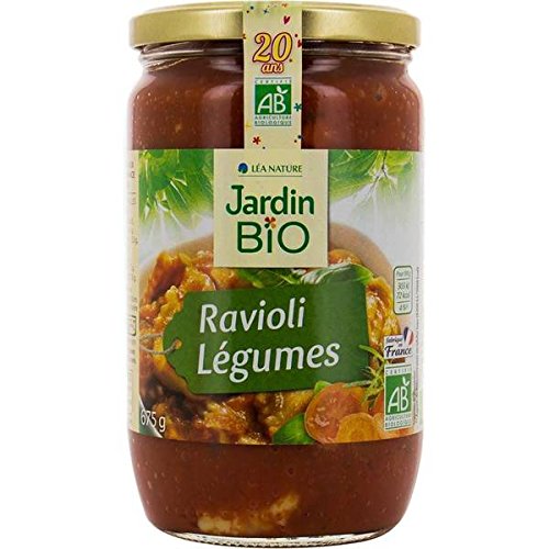 Organic garden Organic vegetable ravioli 675g - ( Unit Price ) - Jardin bio raviolis aux légumes bio 675g