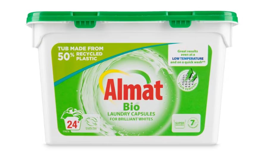Almat Laundry Capsules Bio, 24 washes (Pack of 2)