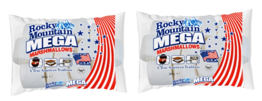 Rocky Mountain Mega Marshmallows, Gluten Free, A True American Tradition.