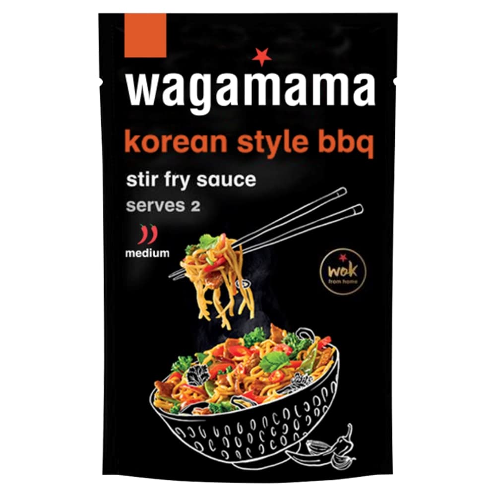 wagamama Korean Style BBQ Stir Fry Sauce 120g