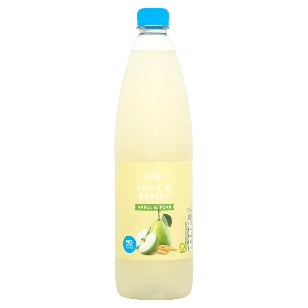 Morrisons Fruit & Barley Apple & Pear No Added Sugar, 1 L