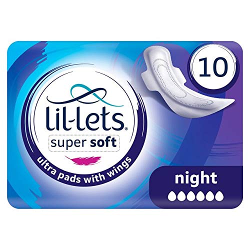 Lil-Lets Soft Pads Night 10 per Pack