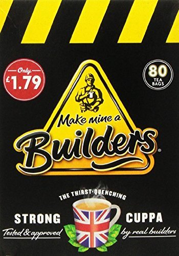 Make Mine a Builders Tea Bags (80) by Make Mine a Builders