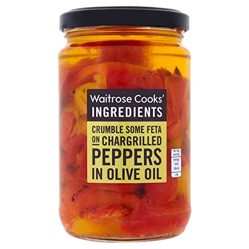 Cooks' Ingredients Peppers in Olive Oil Waitrose 280g