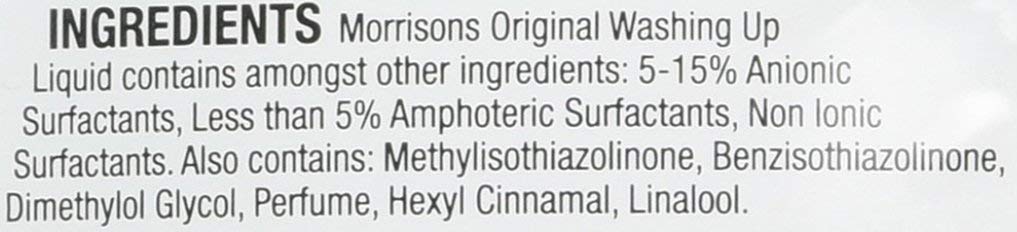 Morrisons Washing Up Liquid Original 450ml