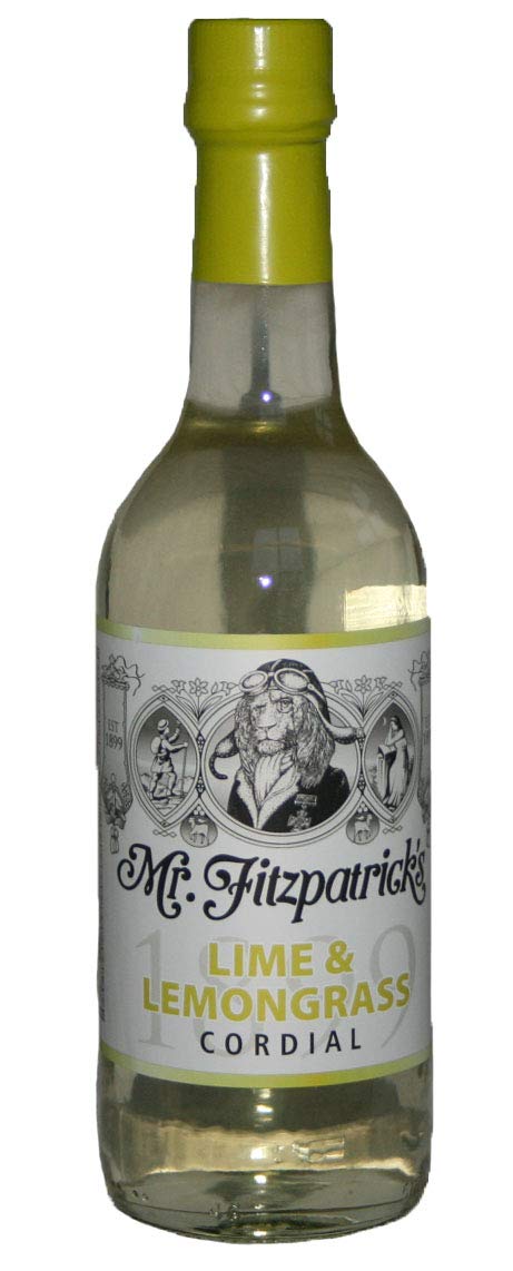 Mr Fitzpatricks Lime and Lemongrass Cordial, 500 g