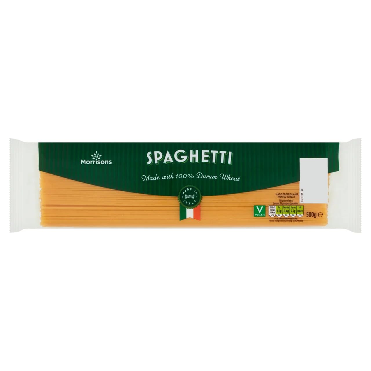 Morrisons Spaghetti, 500g (Pack of 1)