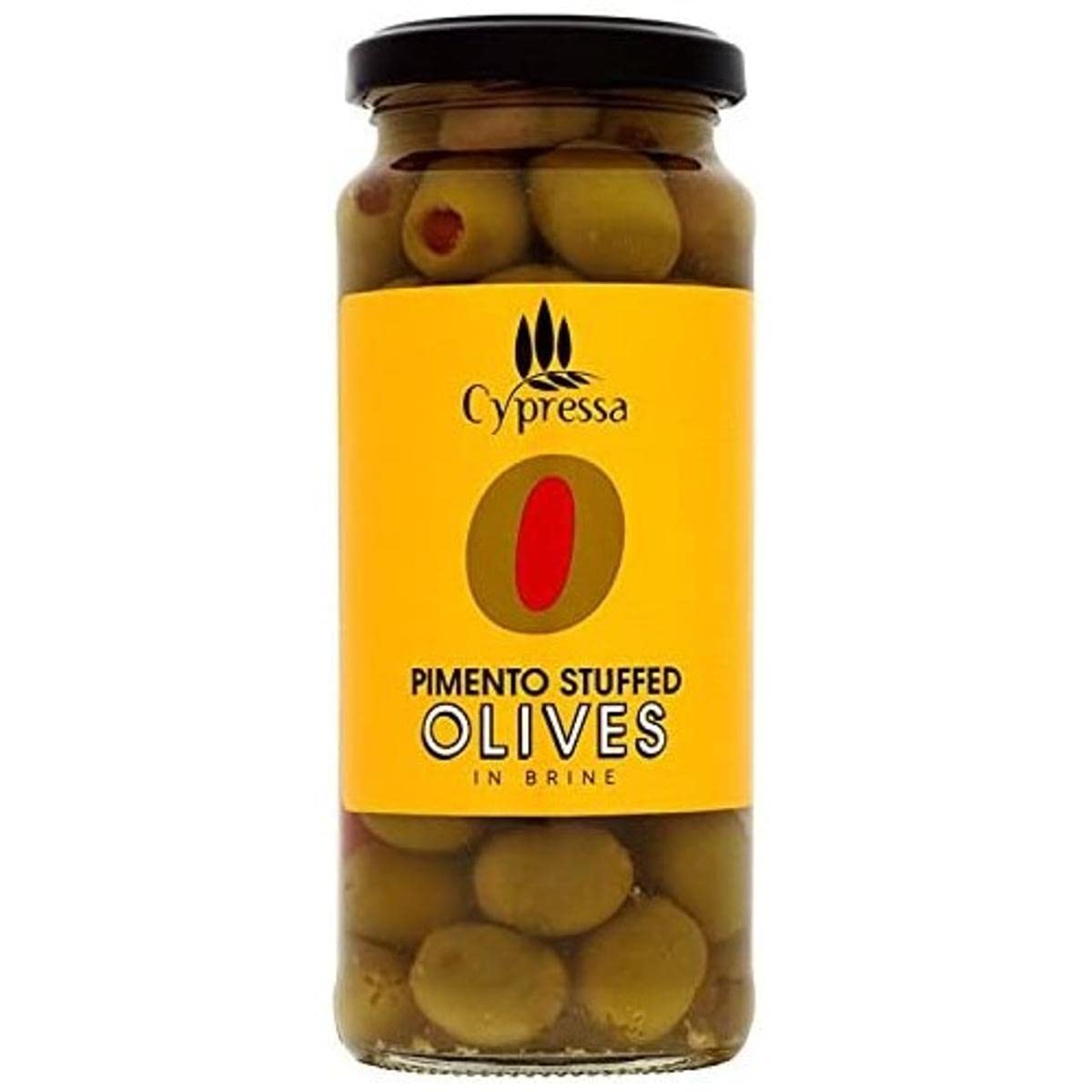 Cypressa Green Olives with Pimento Stuffed, 340g