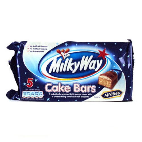Milky Way Cake Bars 5 x 26.5g