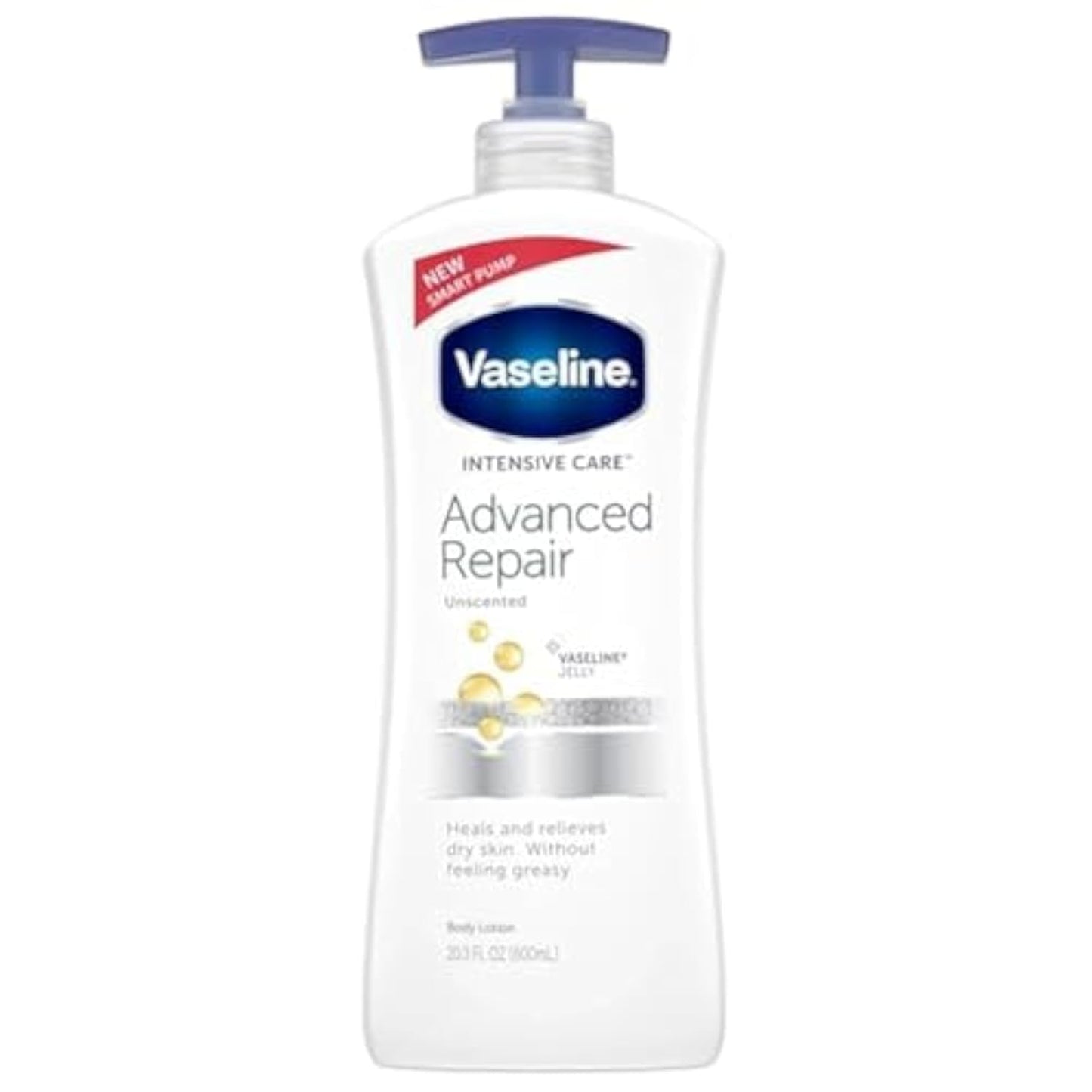 Vaseline INTENSIVE CARE ADVANCED REPAIR Lightly Scented Pump 600ml