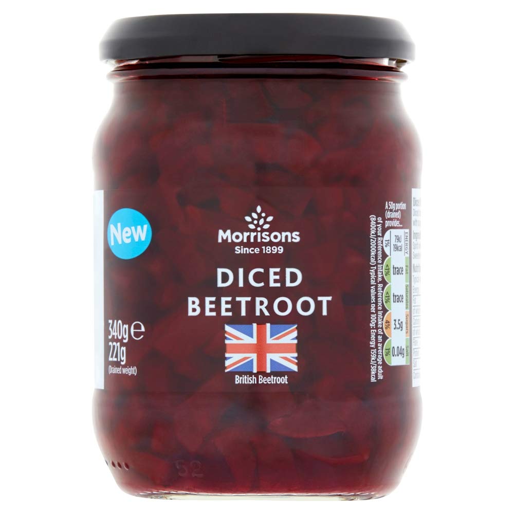 Morrisons Diced Beetroot, 340g