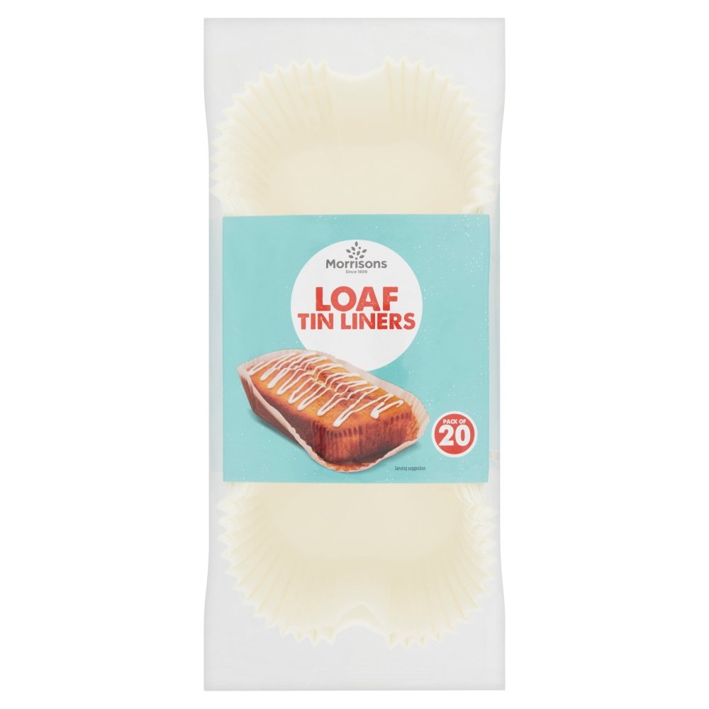 Morrisons 20 Loaf Tin Liners