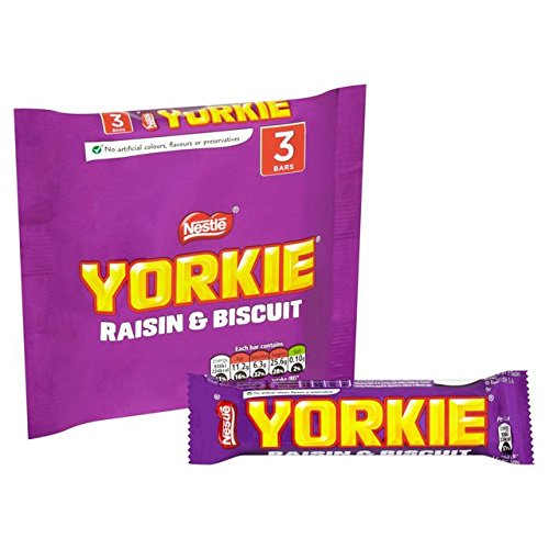 Yorkie Raisin And Biscuit 3 x 44g