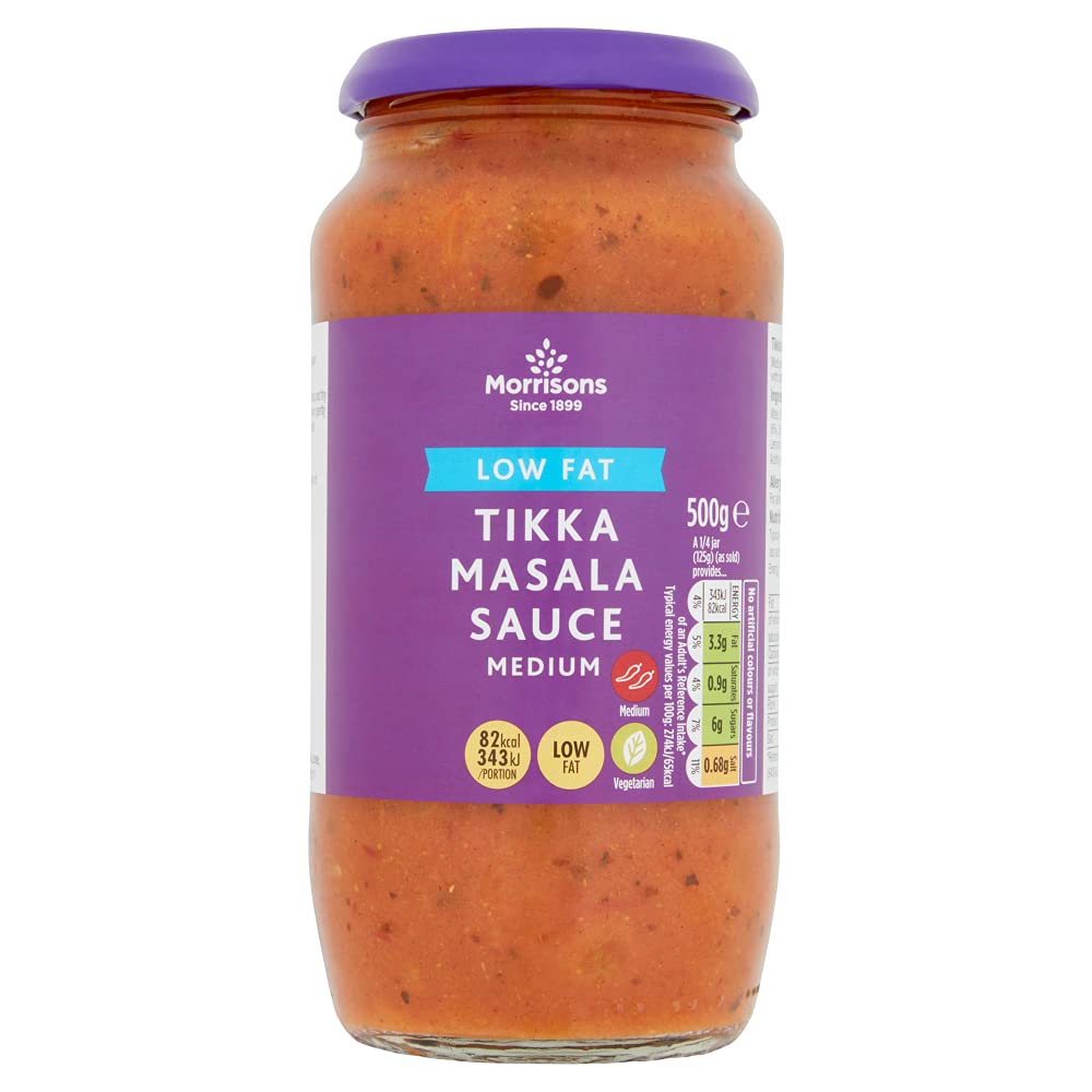 Morrisons Low Fat Tikka Masala Sauce, 500g