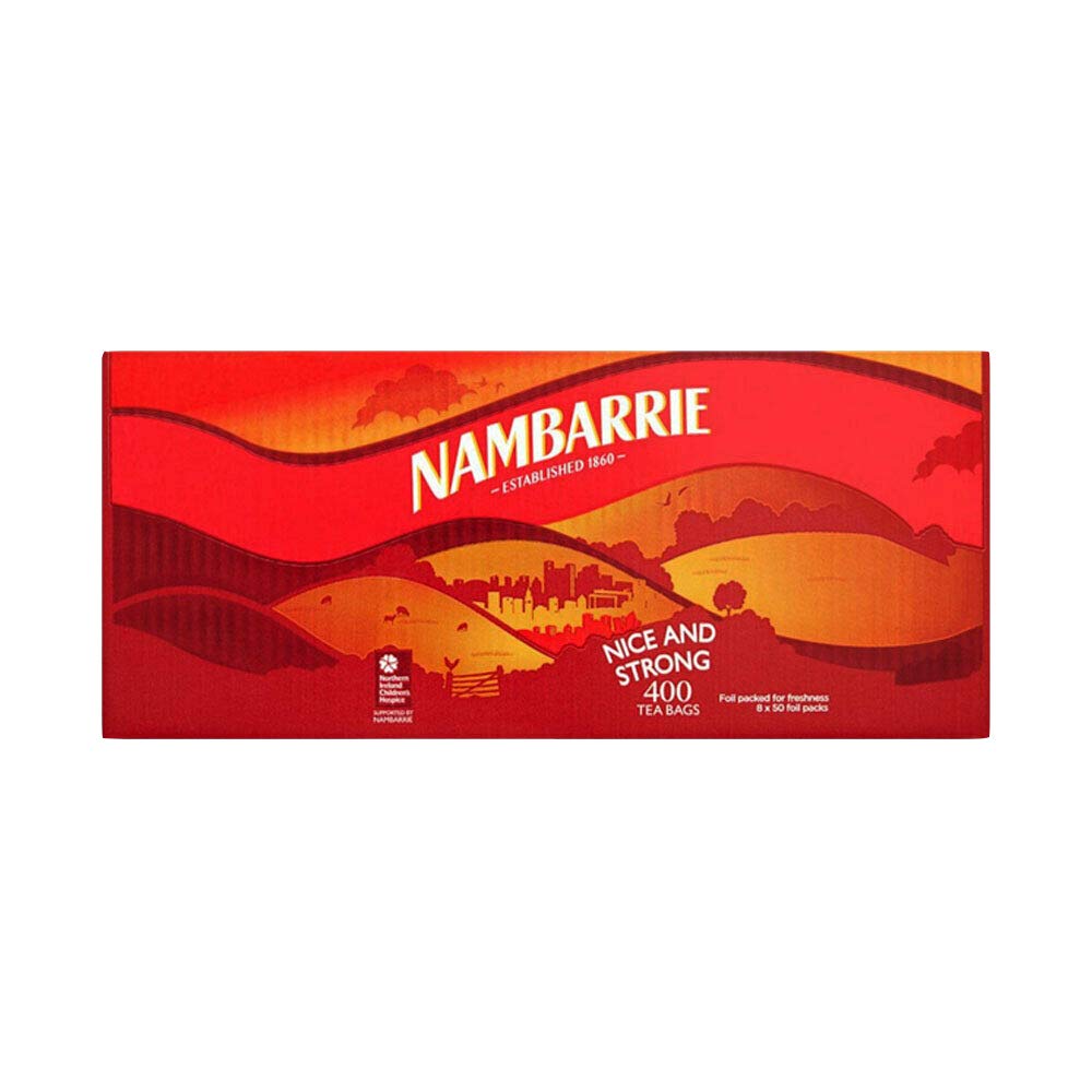 Nambarrie Tea Unique Indian & African Strong & Rich Blend 400's (1 x 400 Tea Bags)