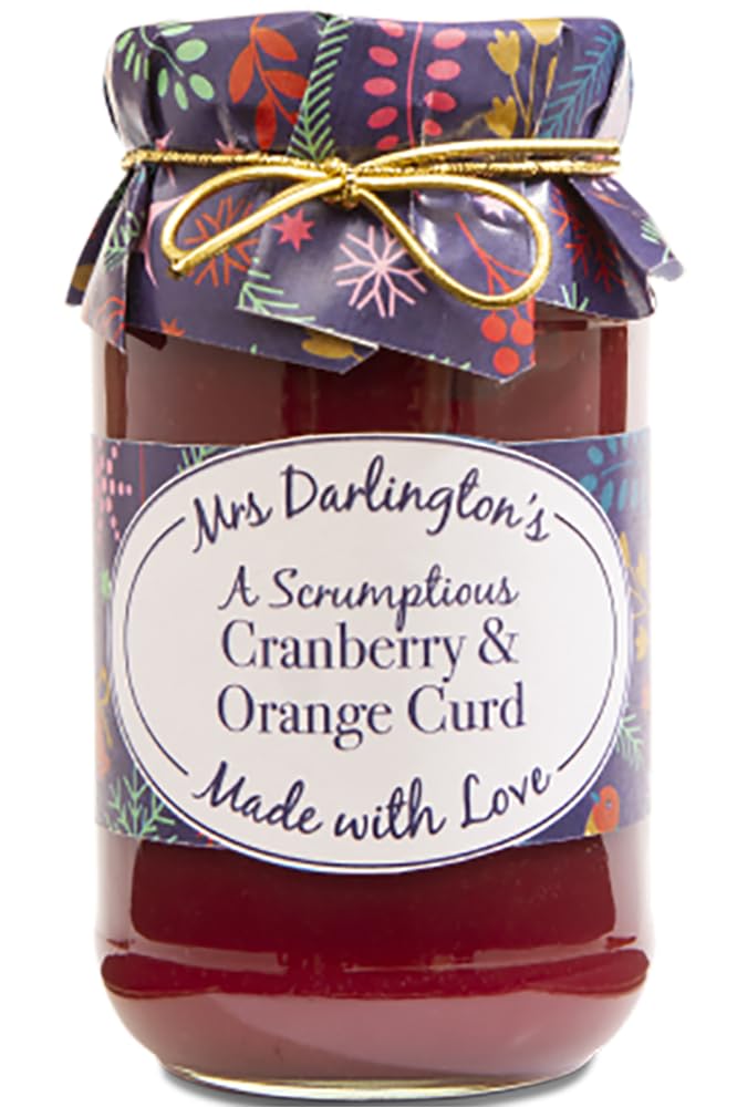 Mrs Darlington's Christmas Cranberry & Orange Curd