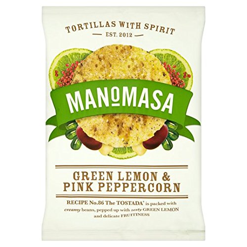 Manomasa Green Lemon & Pink Peppercorn Tortilla Chips 160g
