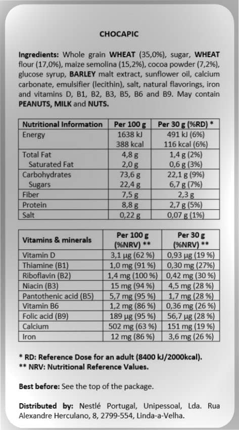 Nestlé Chocapic Orginal 375g