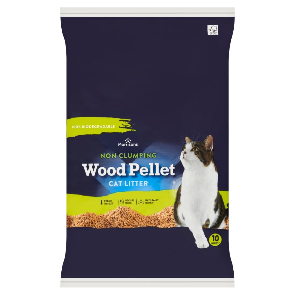 Morrisons Wood Cat Litter 10l