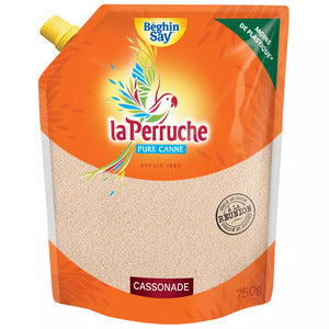 La Perruche Cassonade Forte en Gout Pure Canne Doypack 750g